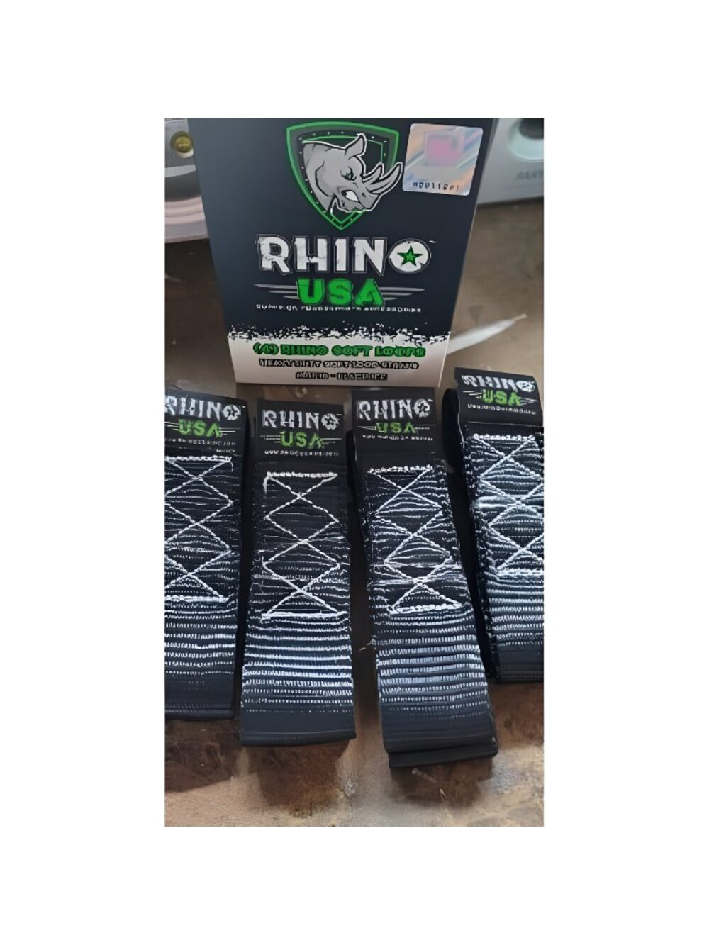 Soft Loop Motorcycle Tie-Down Straps (4PK) - 10,427lb Max Break Strength